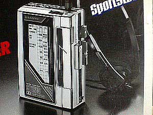 Sanyo M-G34DT portable cassette player