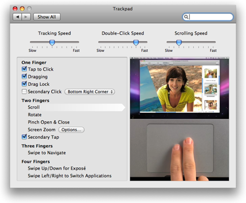 how to disable trackpad mac