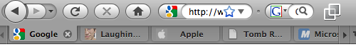 Google new favicon in tabs